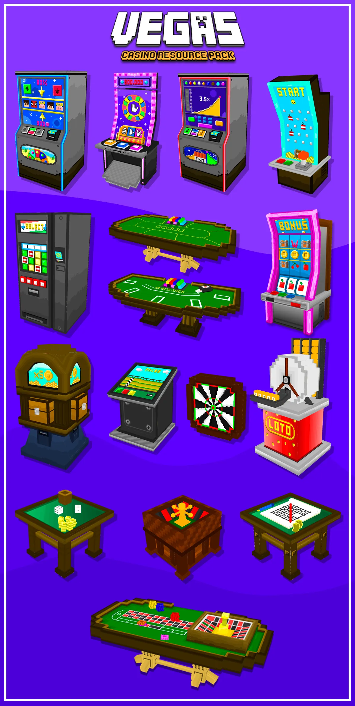 [MCLEAK.CN] Vegas | 插件赌场机器包
